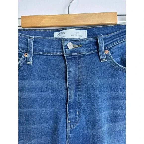 Levi’s Distressed Straight Leg Jeans – Size 18, 34W #0305 - Picture 2 of 7